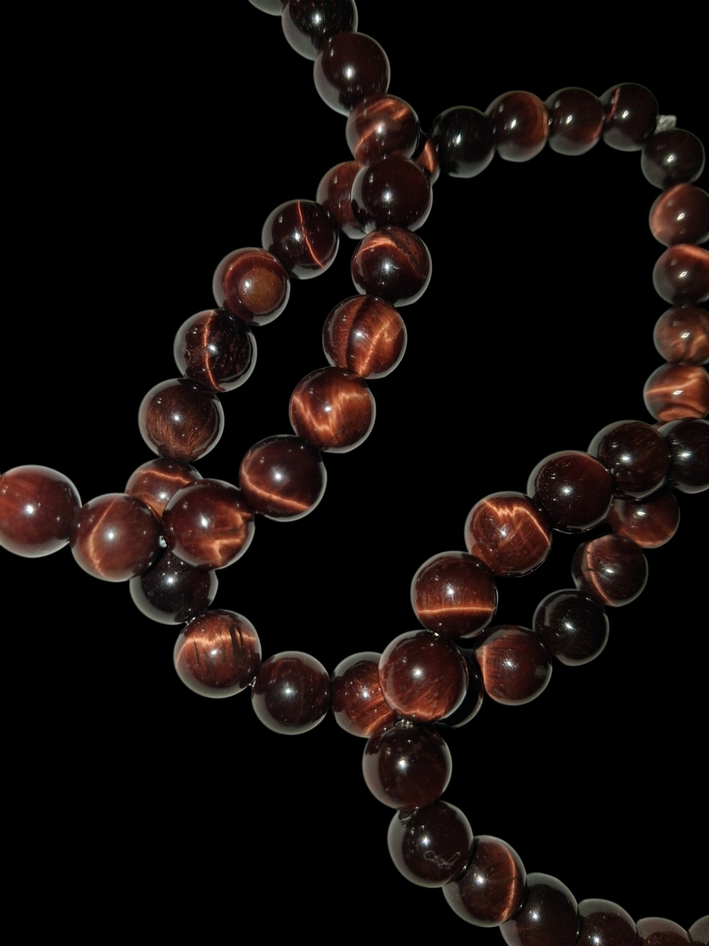 ✨ Limited Time Offer: Genuine 8mm Red Tiger's Eye Bracelets ✨